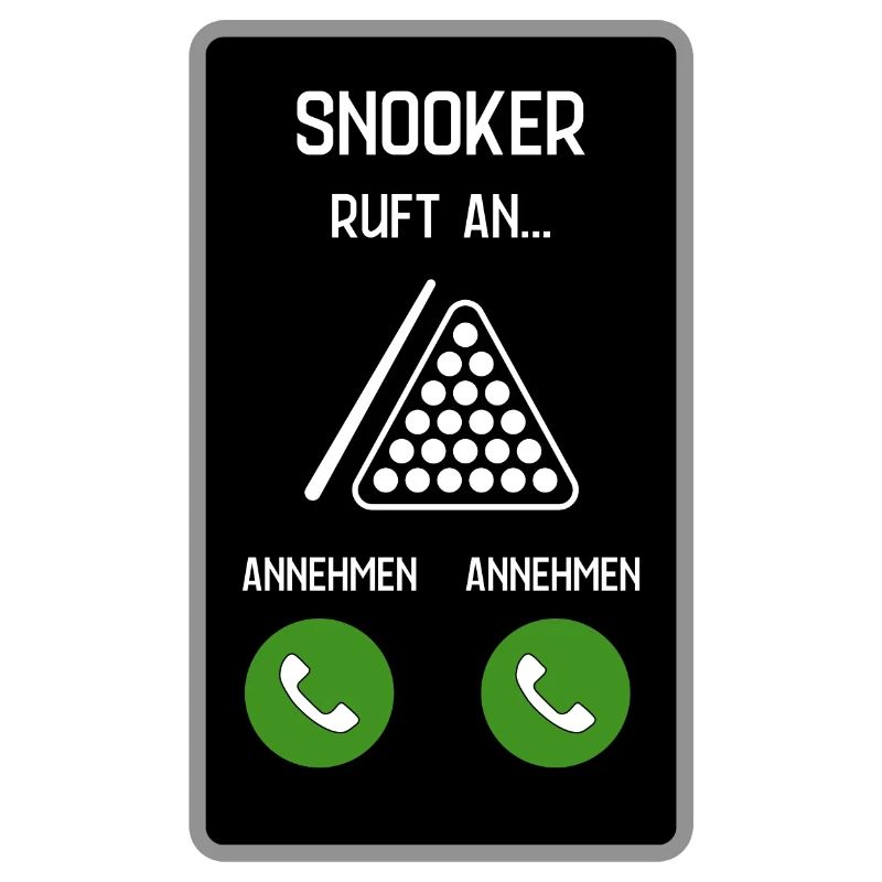 Snooker ruft an