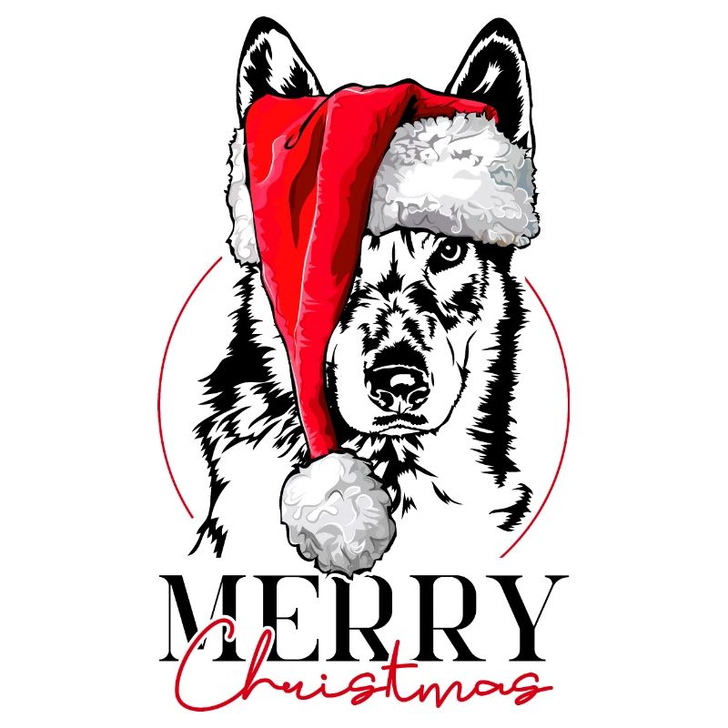 Tschechoslowakischer Wolfhund Merry Christmas