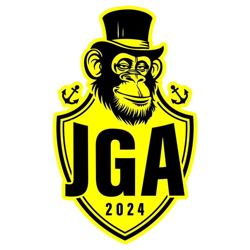 Junggesellen Abschied 2024 Affe Bräutigam Jga