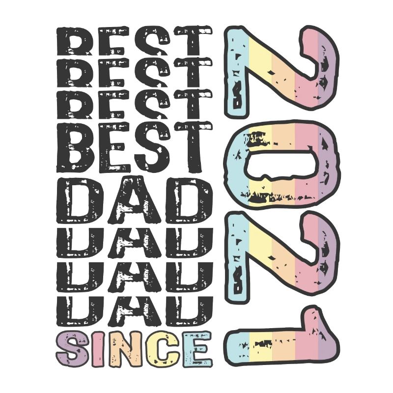 Bester Papa der Welt seit 2021 Vatertag