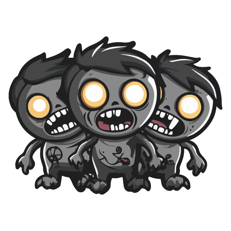 Zombies Halloween Mignon Bébé
