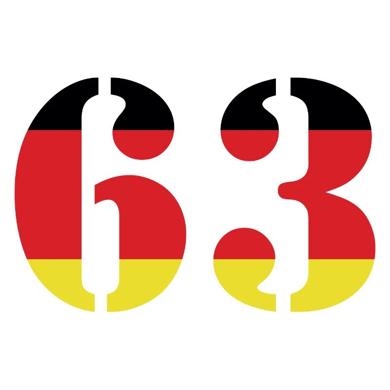 63 Number Jersey Germany