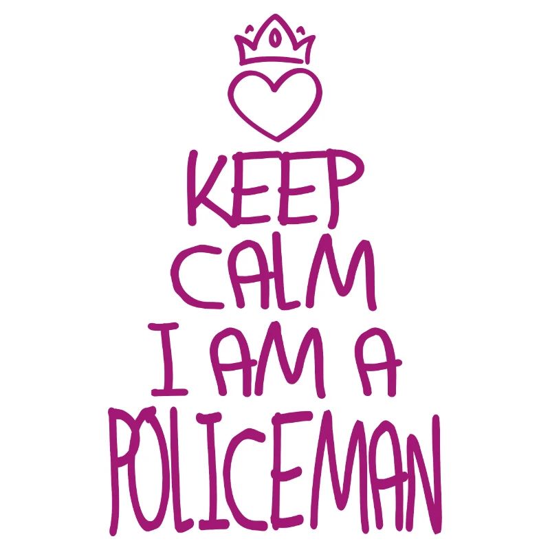 Keep Calm Policeman Cool Policeman Gift