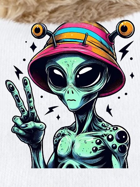 Alien Shows Peace