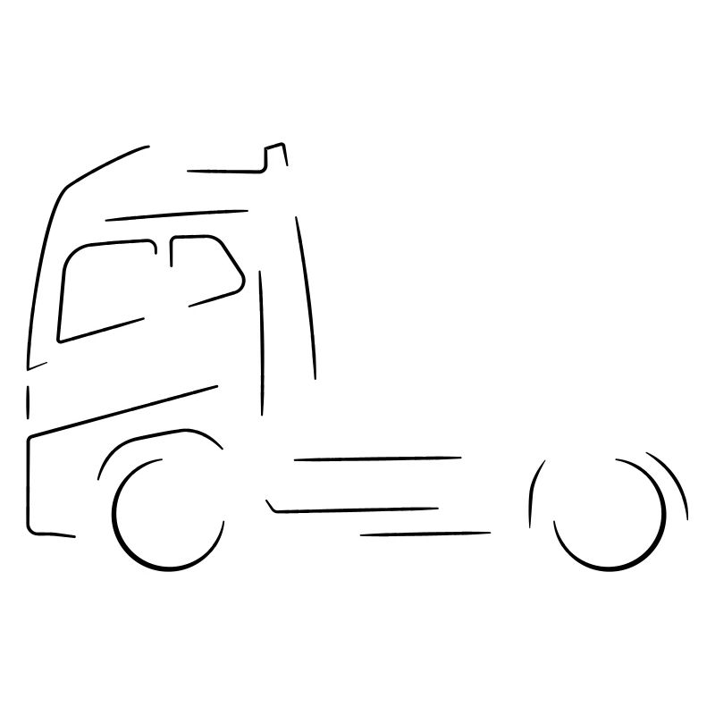 LKW Silhouette