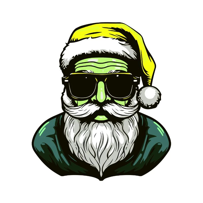 Weihnachtsmann Cool Santa