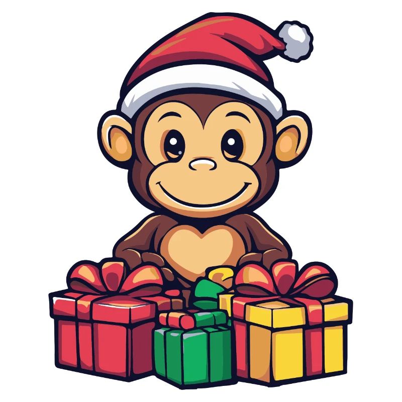 Cadeaux de Noël Singe