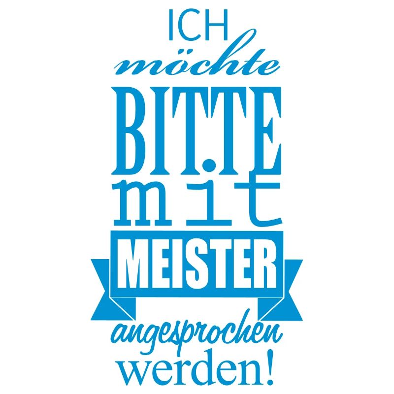 mit Meister angesprochen