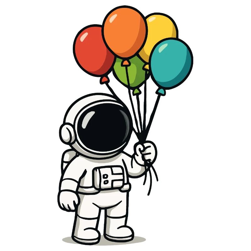 astronaut ballons