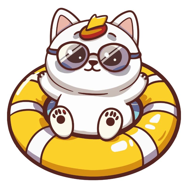 Cat Summer Comic