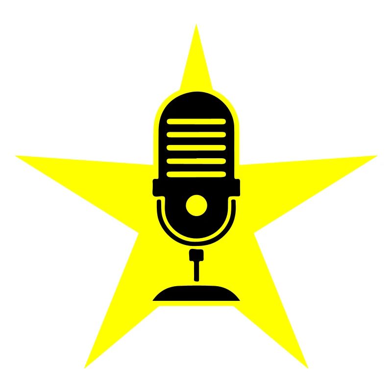 Microphone Symbol Podcast