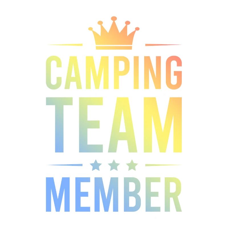 Équipe de camping Bunt