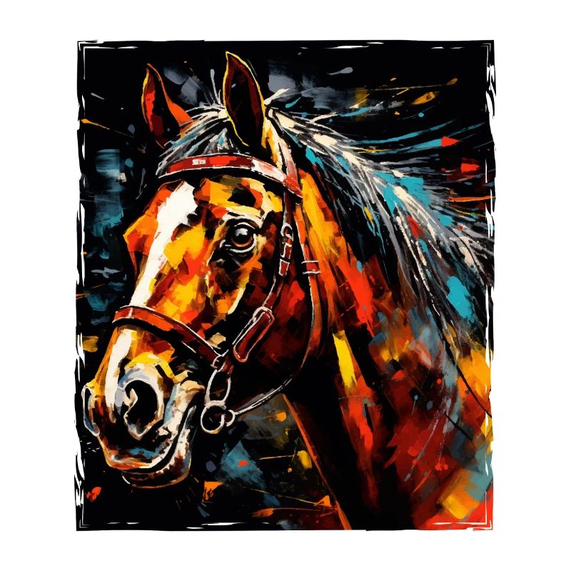 Portrait de cheval
