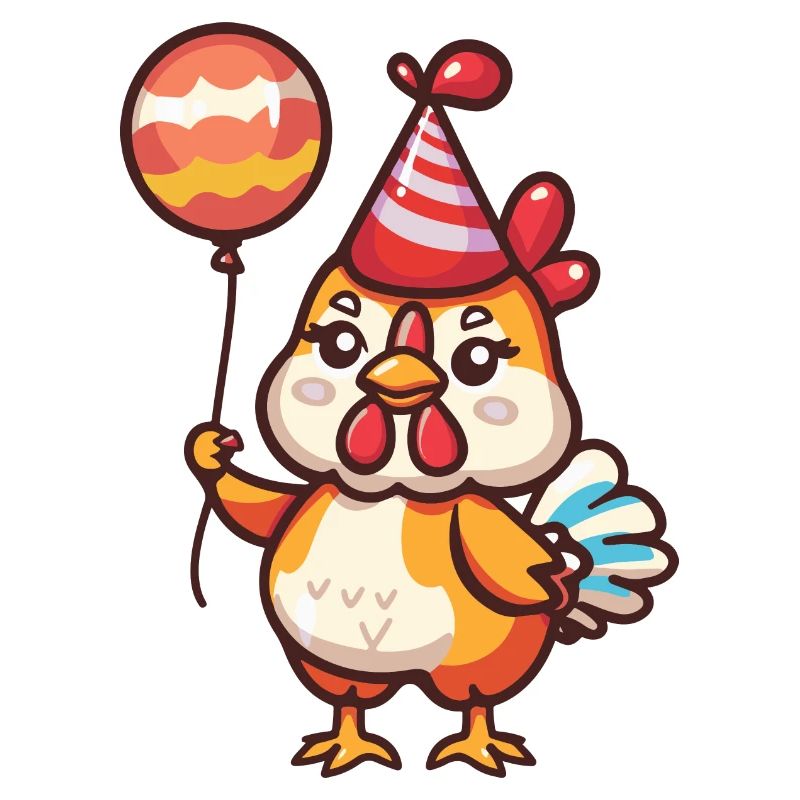 Coq Anniversaire Bébé
