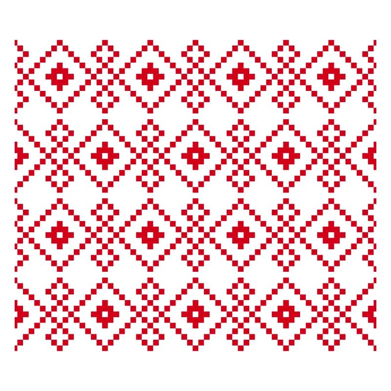 Pull uni de Noël (rouge)