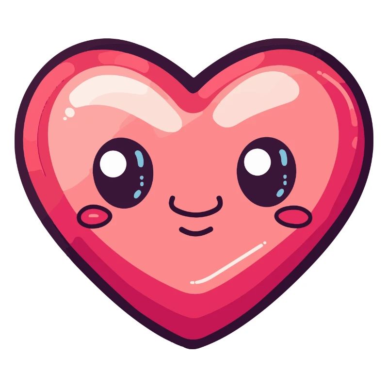 Coeur Comic Love Saint-Valentin