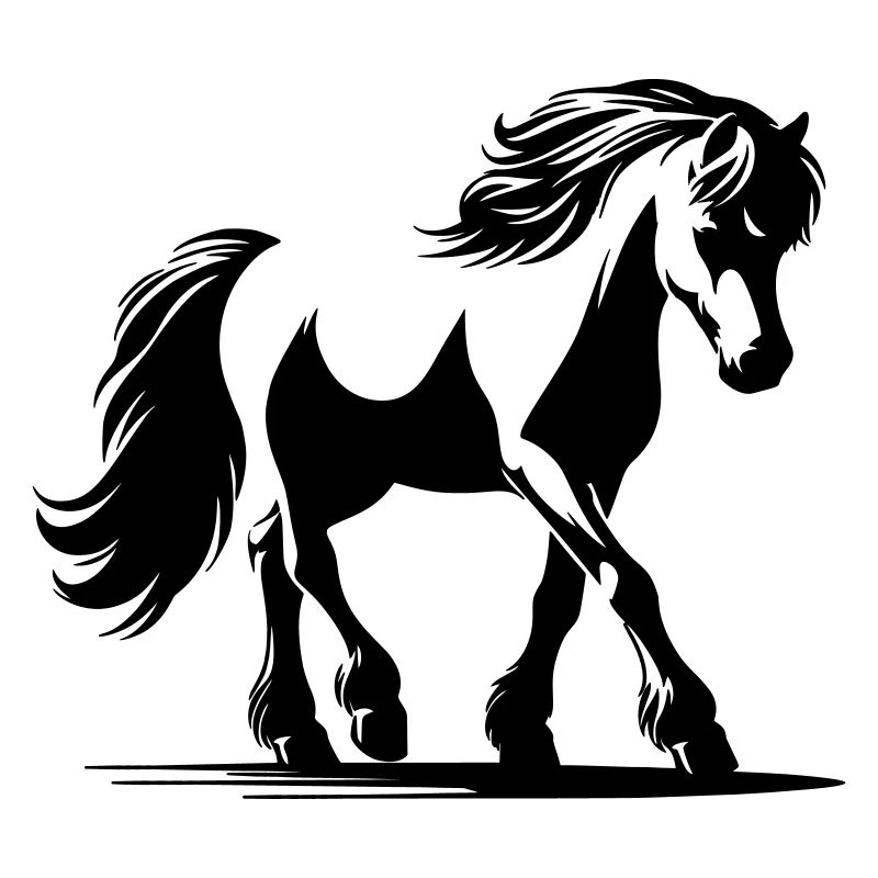 Cheval Poney de selle allemand