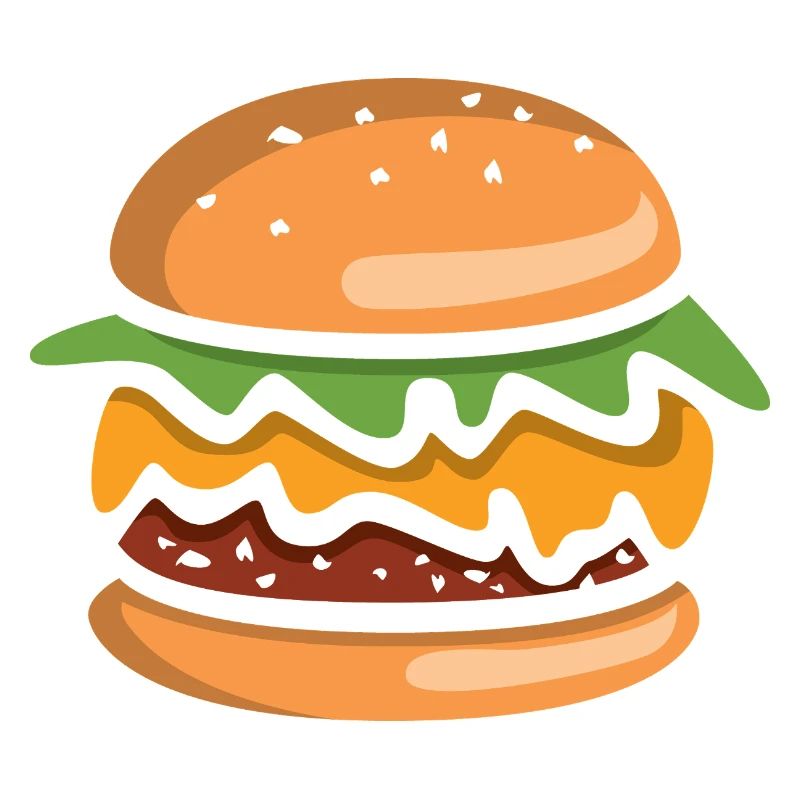 Comic Burger Cheeseburger