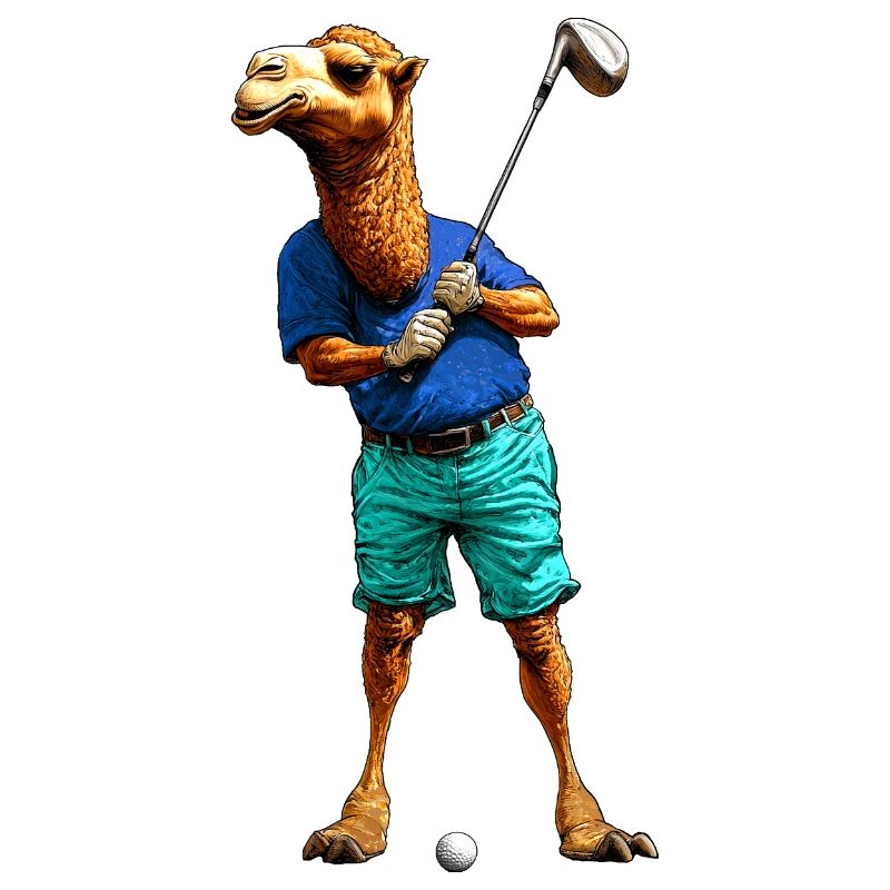 Chameaux de golf
