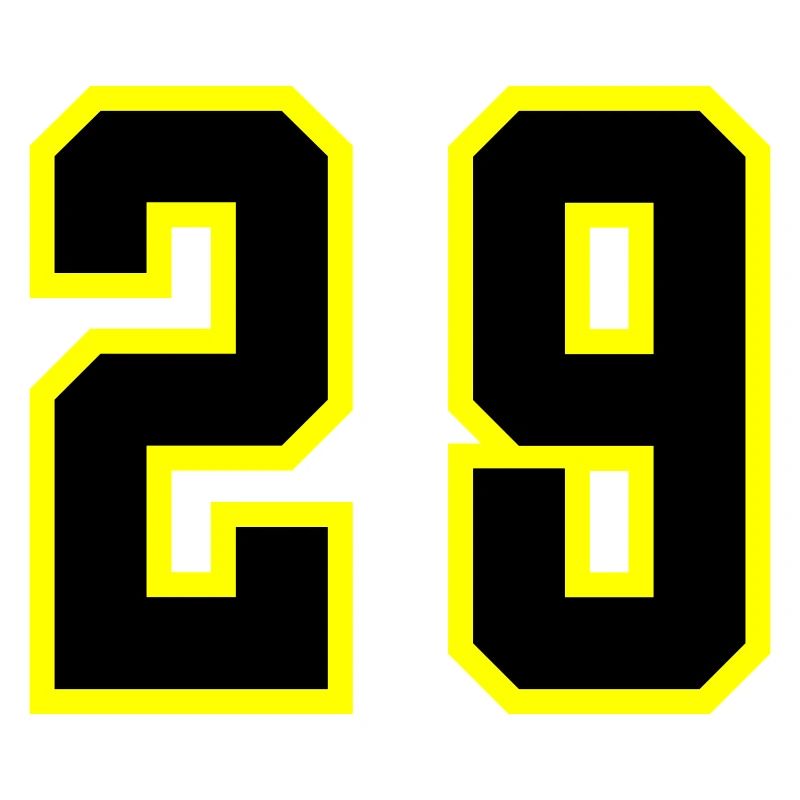 Maillot à 29 numéros
