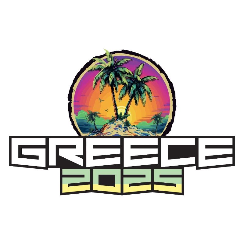 Grèce 2025 Palmiers de vacances