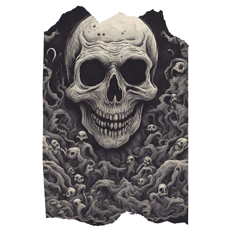 Malevolent Monarchy Evil Skull Undead Skeleton