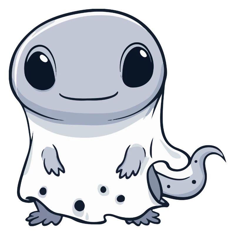 Lizard Halloween Funny Ghost