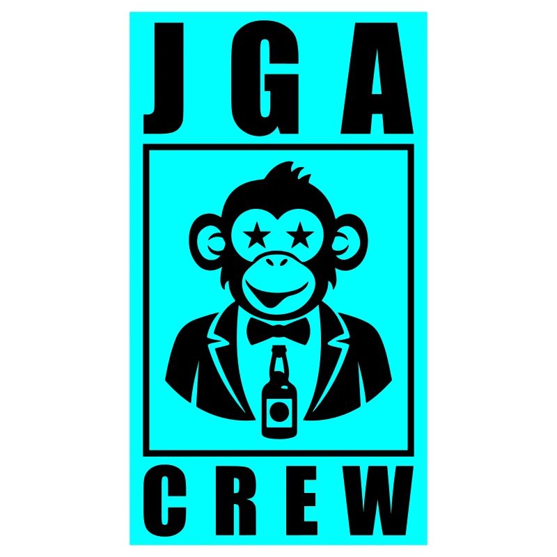 JGA Crew Junggesellenabschied Affe