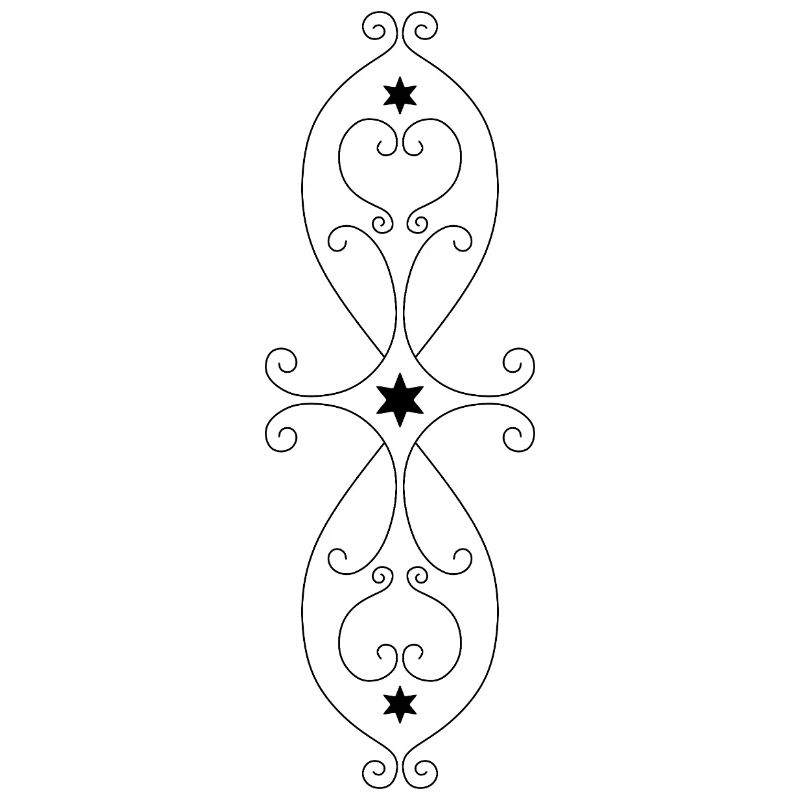 Symmetrical Star Pattern