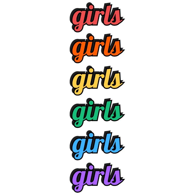 Lesbische Mädchen Regenbogen Text