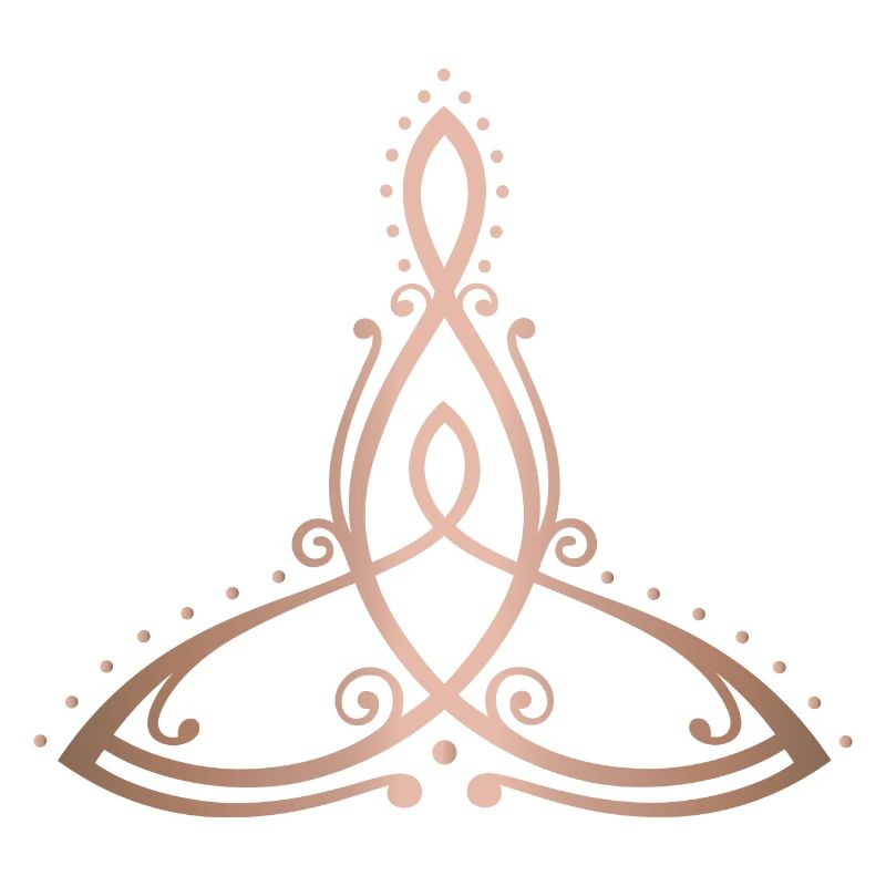 Celtic Motherhood Symbol Mutter mit Kind