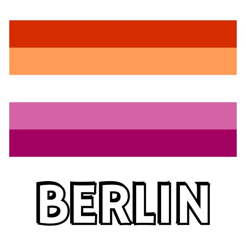 Drapeau de la fierté lesbienne Berlin