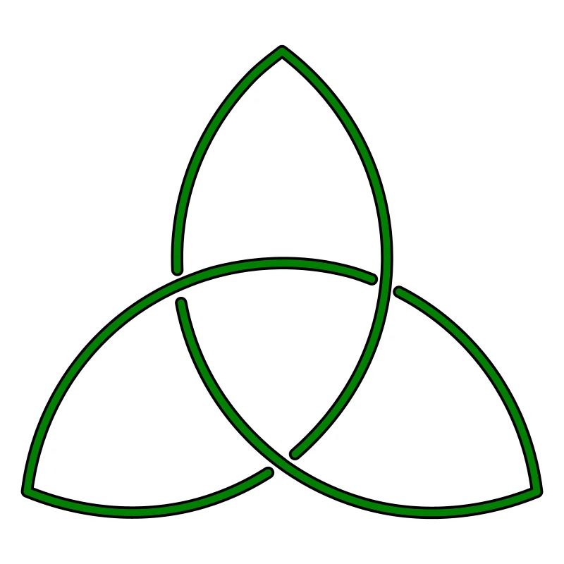 Celtic knot (Triquetra)