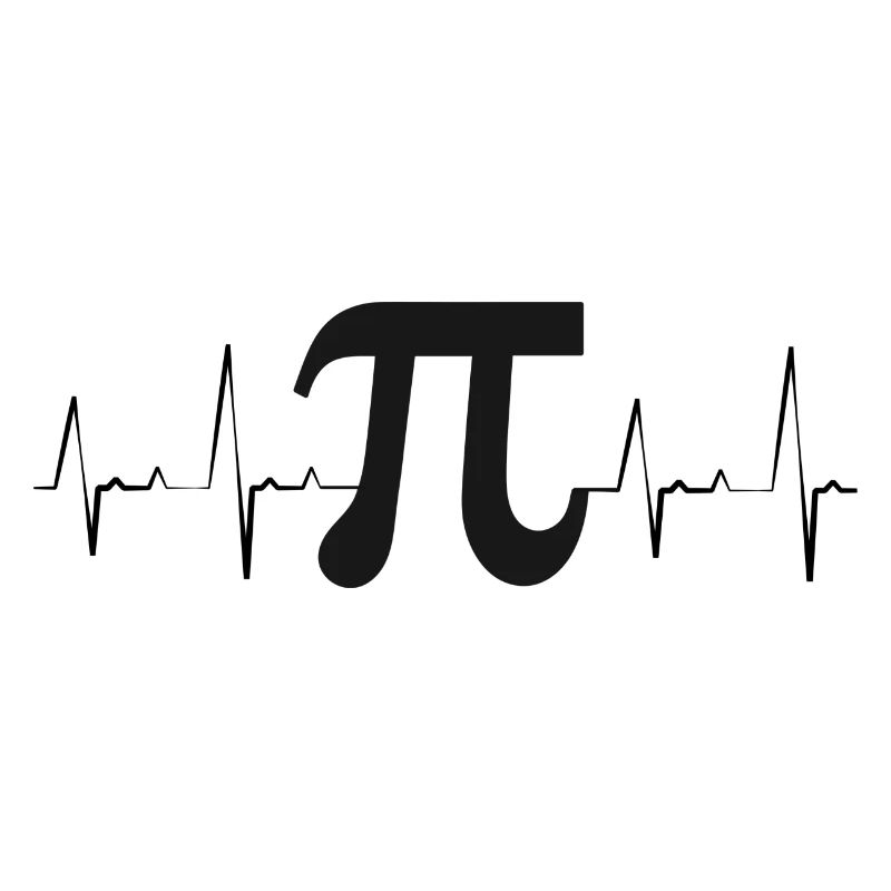 Pi Heartbeat Mathématicien Professeur de mathématiques Mathématiques