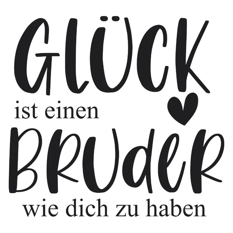 Bruder süßes Geschenk Bedanken