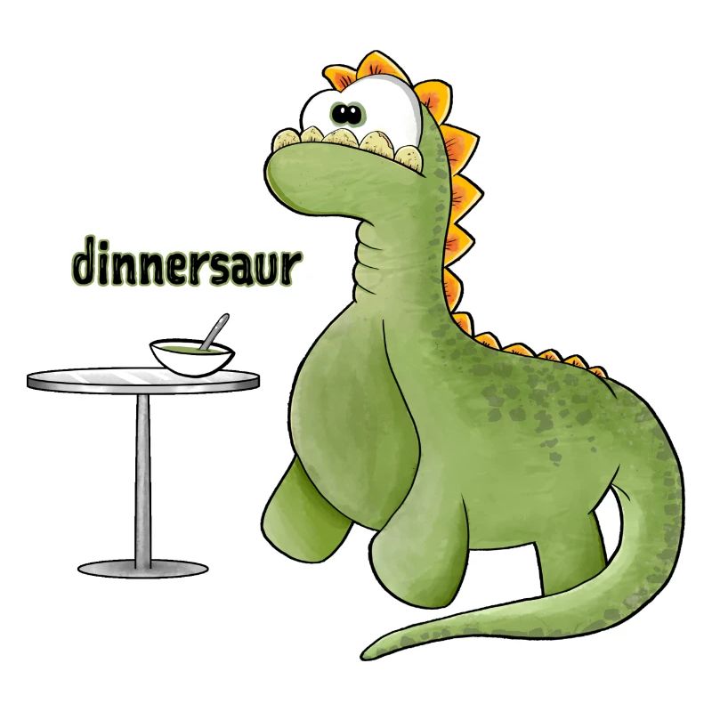Dinosaurier Wortspielerei