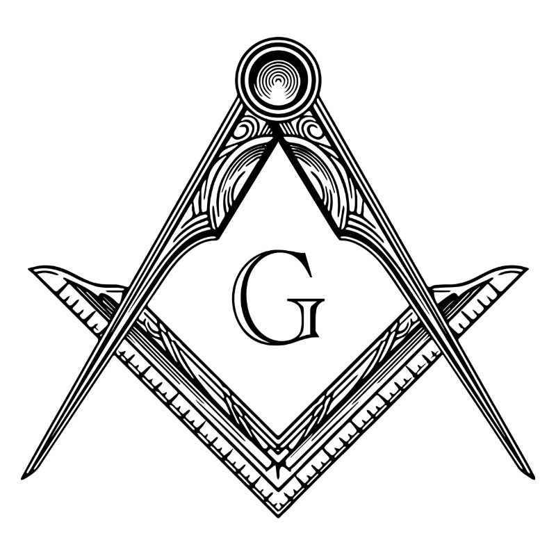 Masonic Symbol Angle & Compass Freemasonry