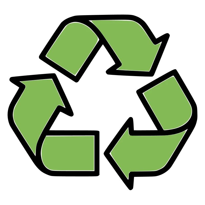 Recycling Sign Outline
