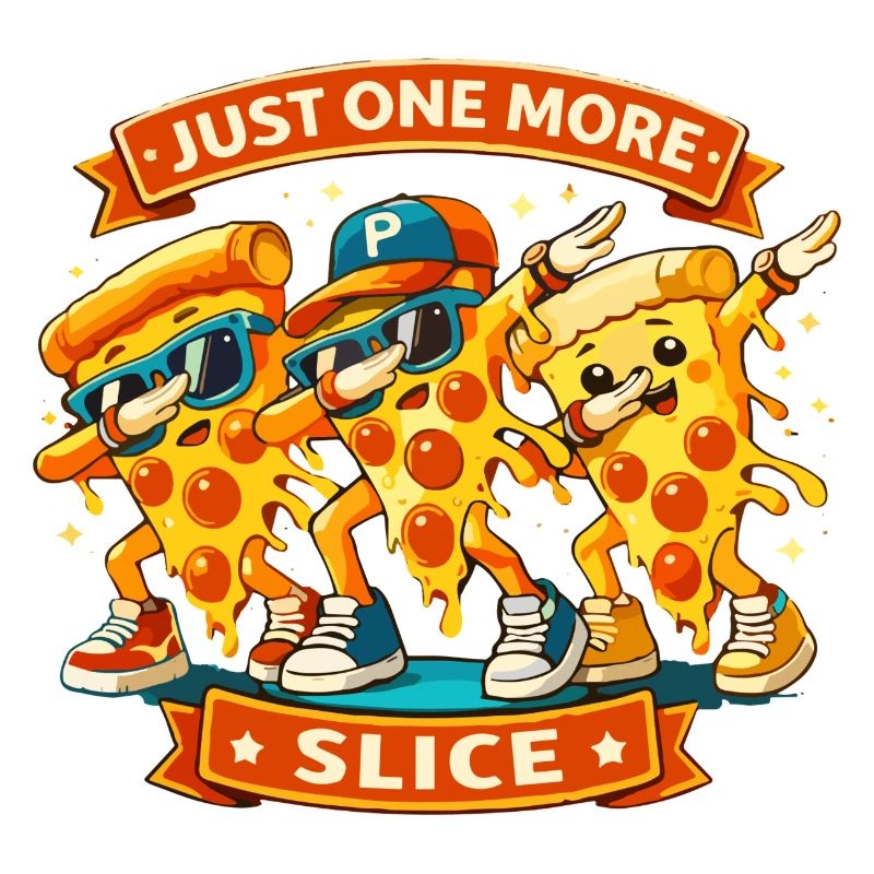 dab dance another slice of pizza cool dabbing pizza