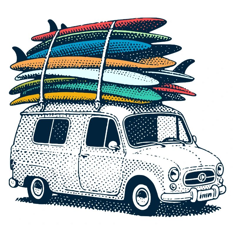 Vacances de surf