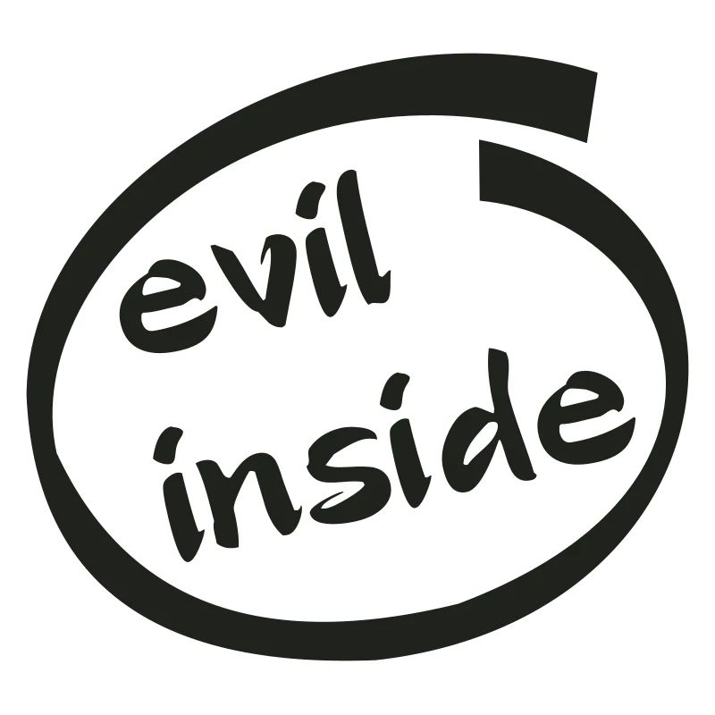 Evil Inside Ring Graphic