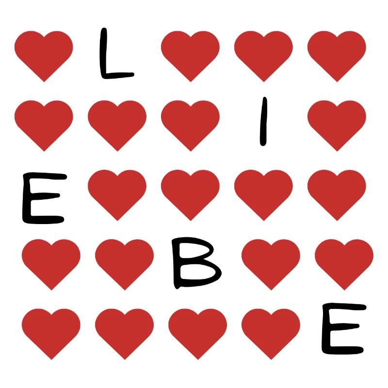 Red Heart Pattern Repeat