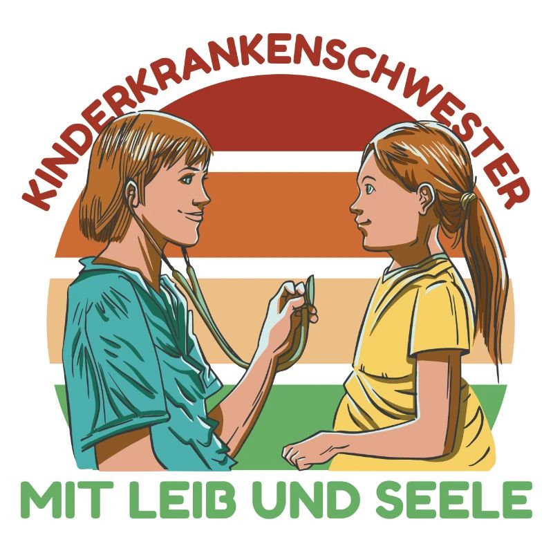 Kinderkrankenschwester mit Leib und Seele