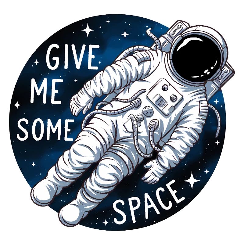 Astronaute de l’espace Dicton drôle