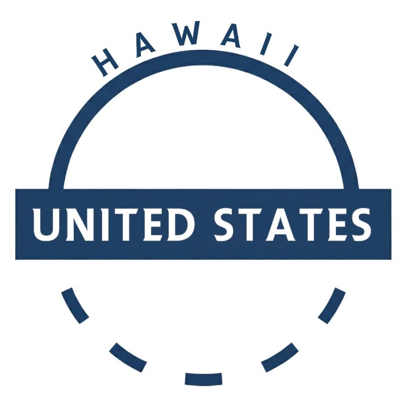 Emblème d’Hawaï aux États-Unis
