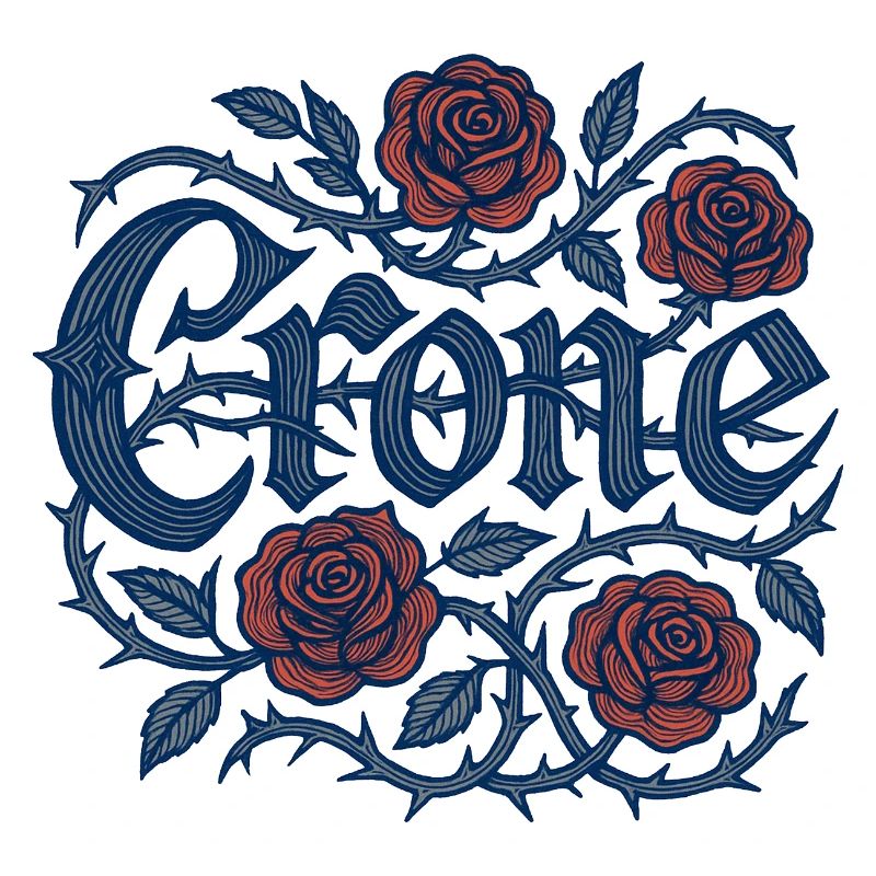 George Roses with Thorny Vines