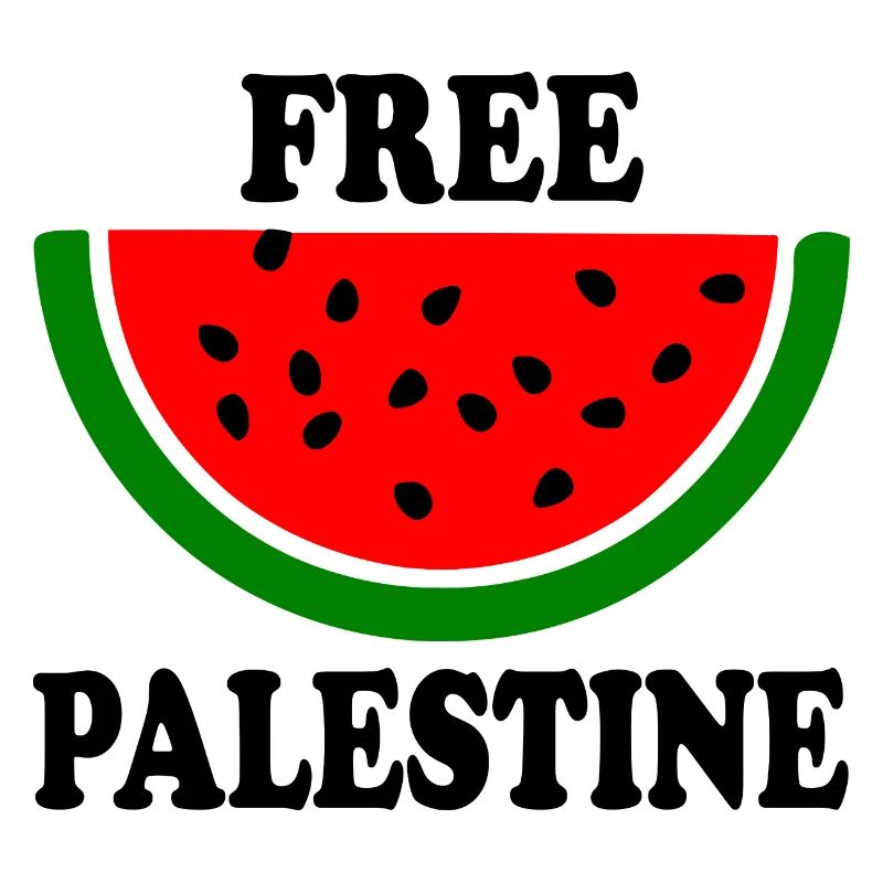 Free palestine Wassermelone Melone