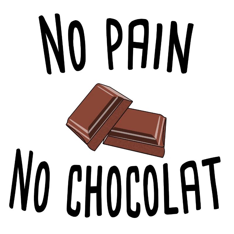 Minimalist chocolate squares