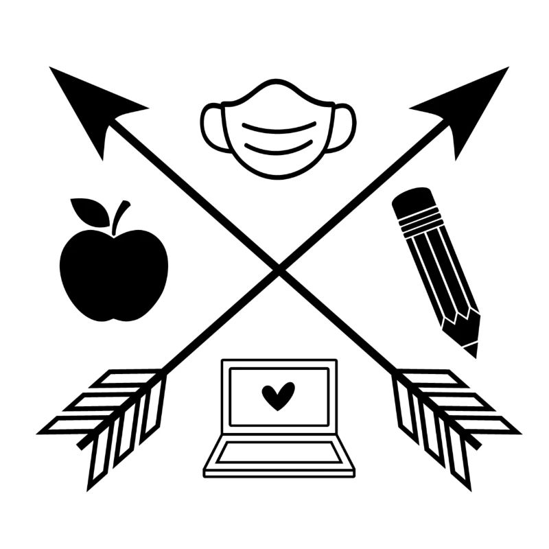 Professeur Symboles École Masque Uni