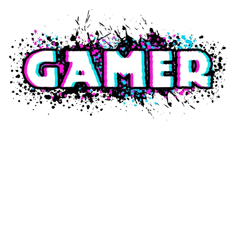 Gamer Gamecker Cool Jeux vidéo Console de jeu Nerd